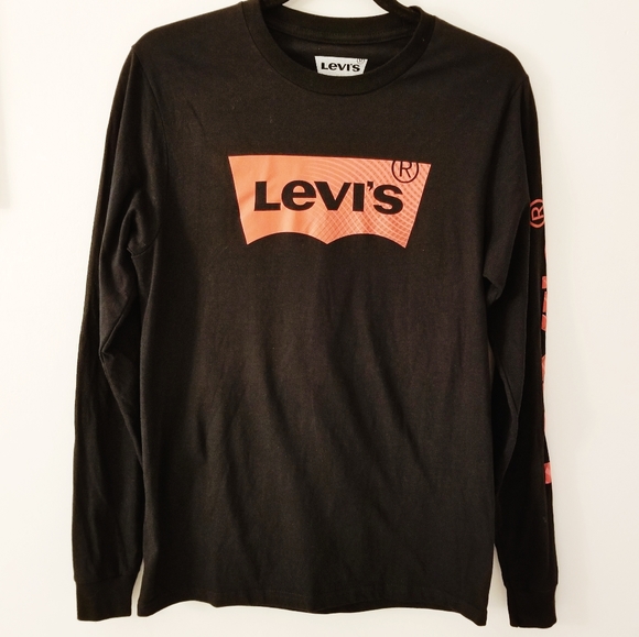 levi long sleeve t shirt women's